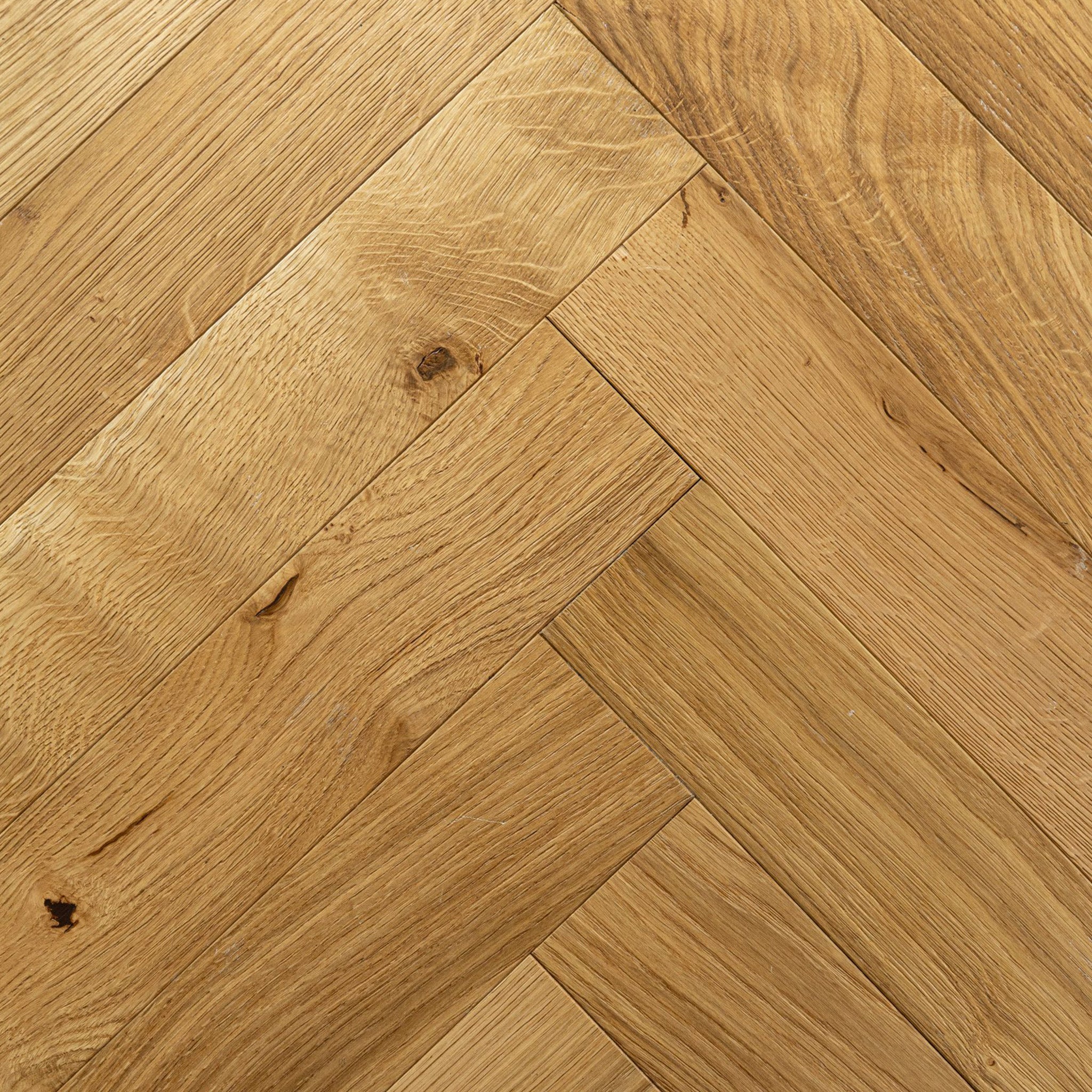 Timeless Oak Herringbone Engineered