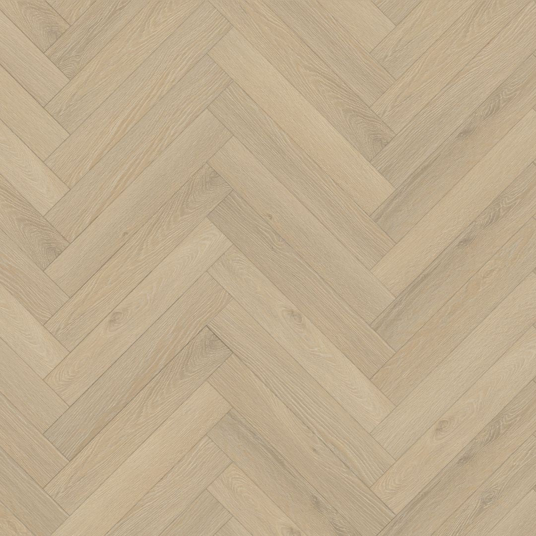 Scandi Oak 12mm Herringbone Laminate - Floor Street