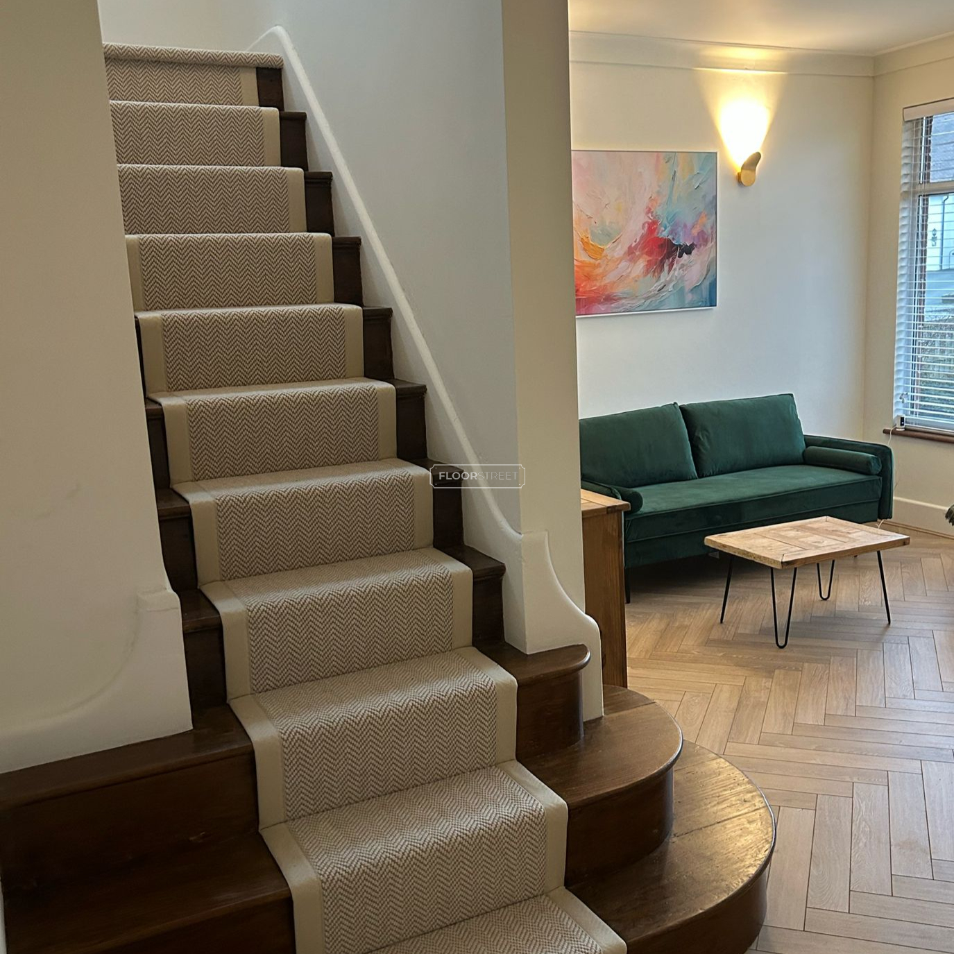 Scandi Stair Runner
