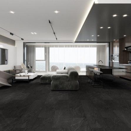 Sea Salt 5.5mm Tile Effect Waterproof Click Vinyl - Floor Street