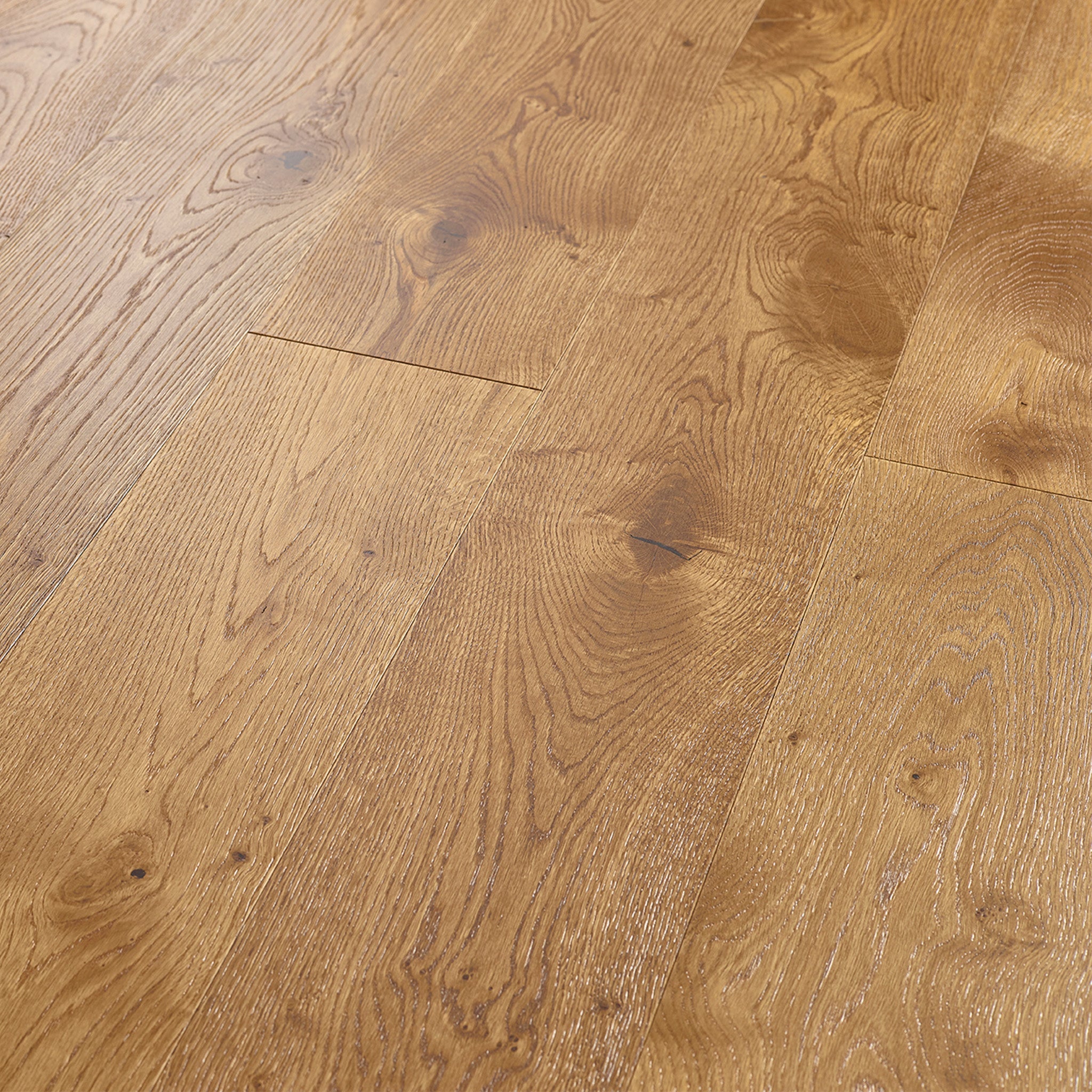Smoked Brushed & Lacquered 15/4 x 190mm Straight Engineered - Floor Street