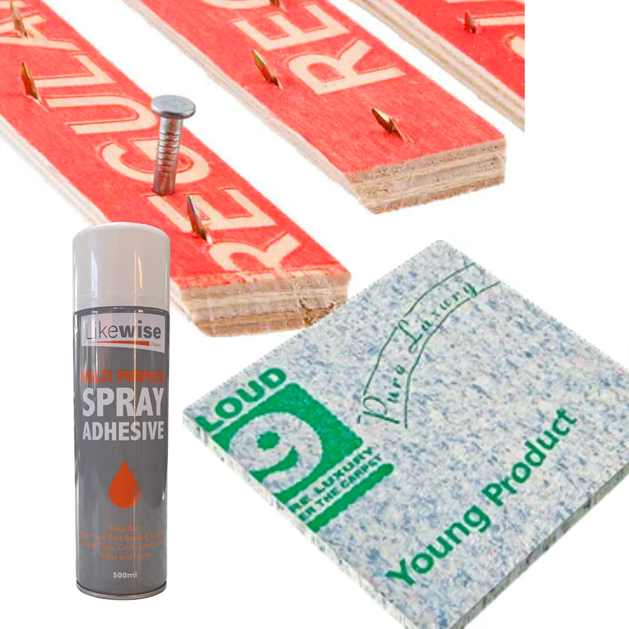 Stair Runner DIY Installation Kit - Floor Street