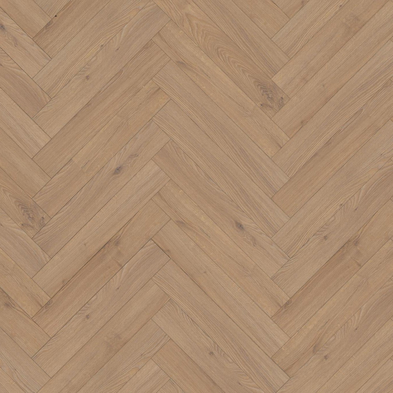 Warm Sand Oak 12mm Herringbone Laminate - Floor Street