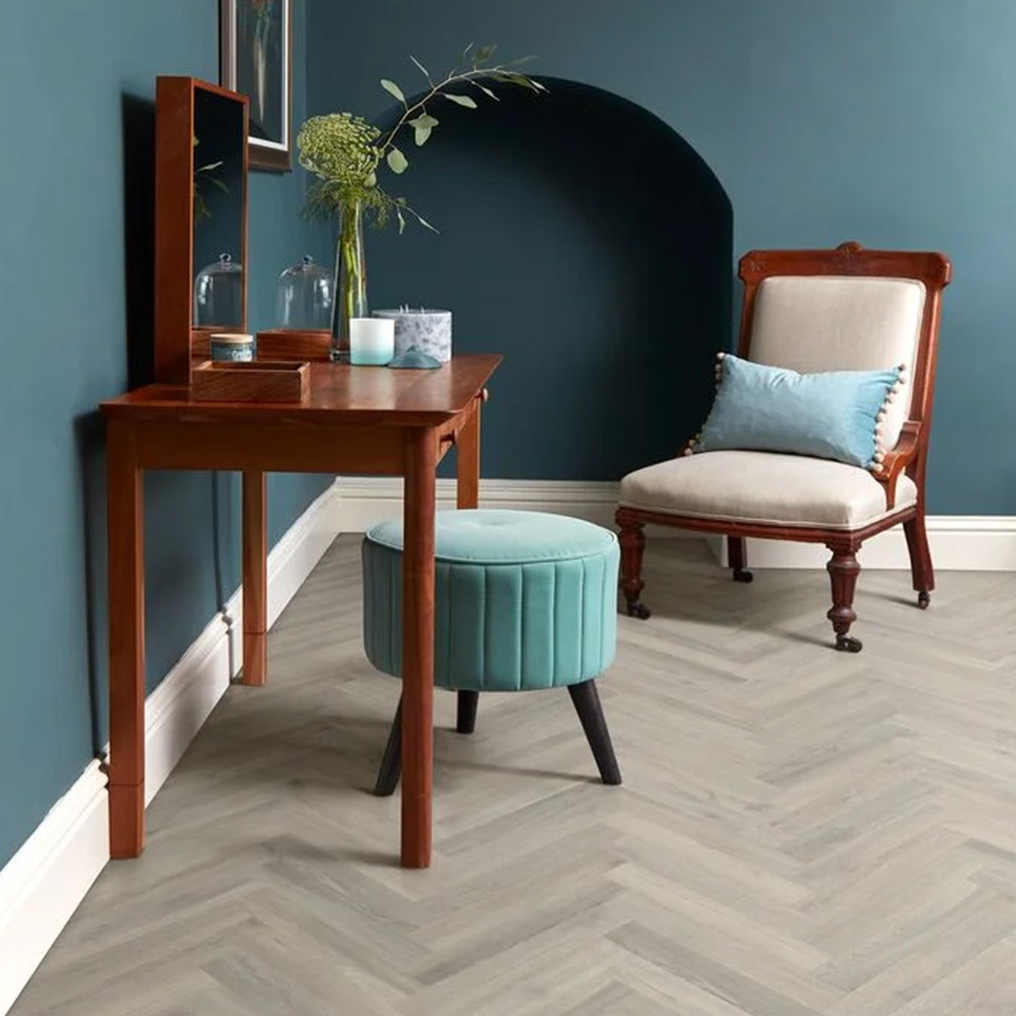 Westchester Oak 2mm Herringbone Waterproof LVT - Floor Street