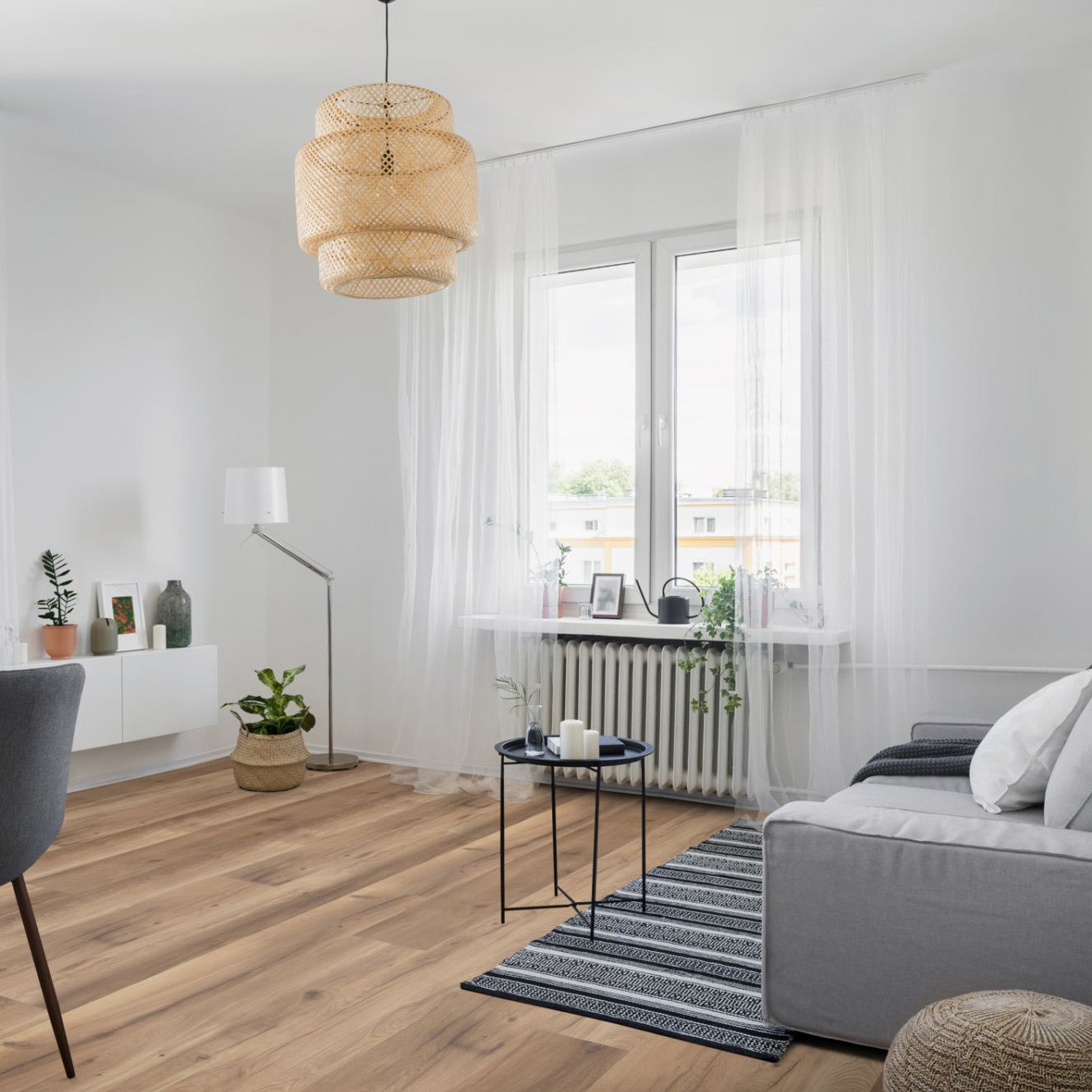 Wild West Oak 12mm Long & Wide Straight Laminate - Floor Street