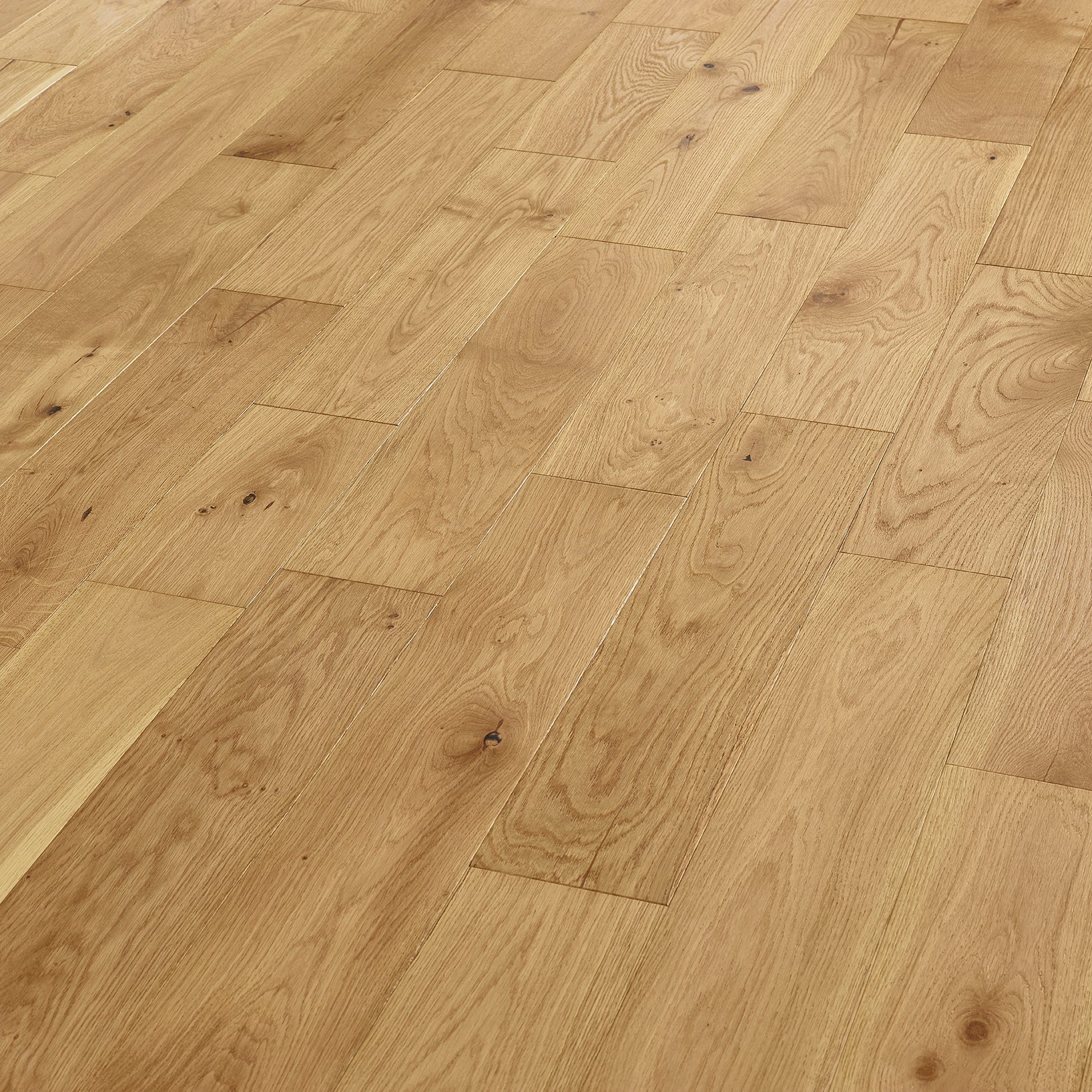 Natural Oak Brushed & Oiled 150mm Wide Plank