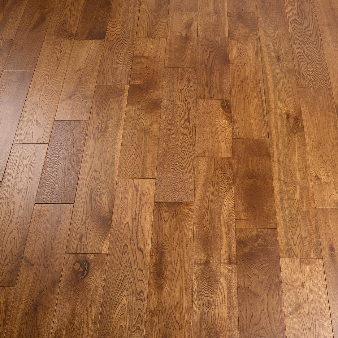 Double Smoked Brushed & UV Lacquered