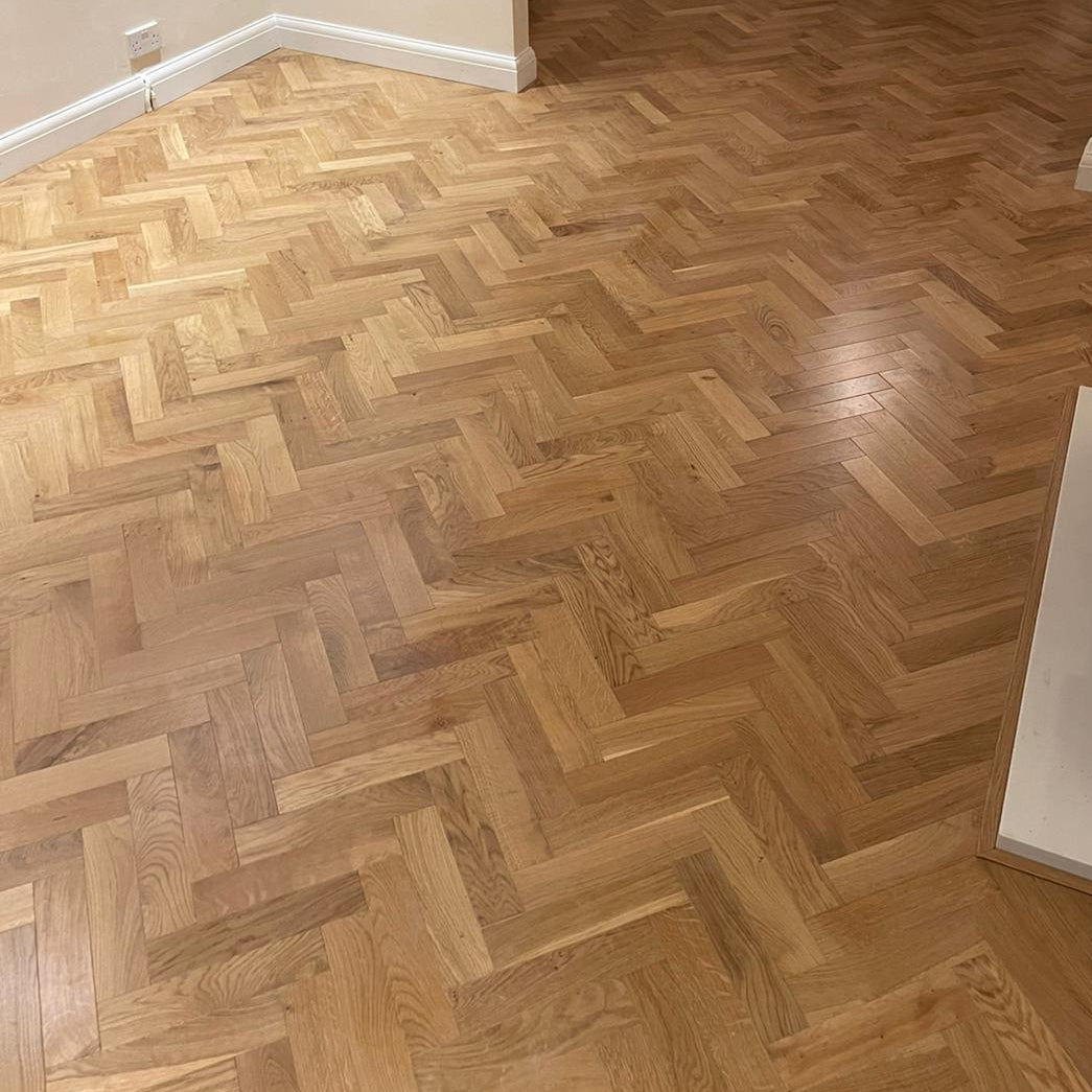 Peony Oak Herringbone Engineered