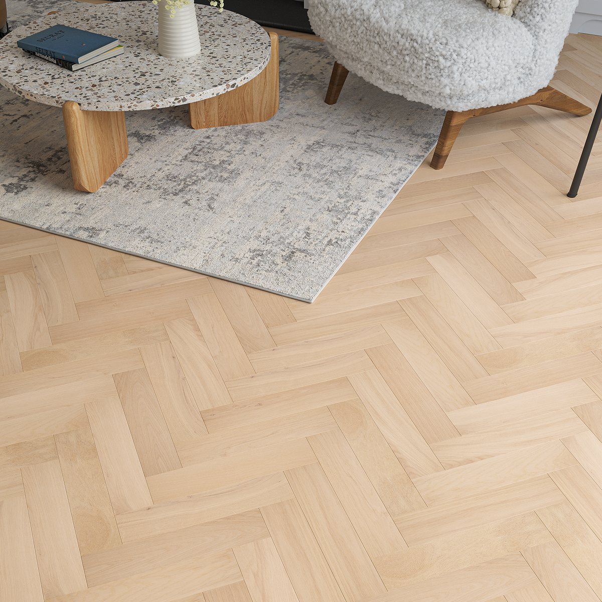 Sungrain Oak Herringbone Engineered