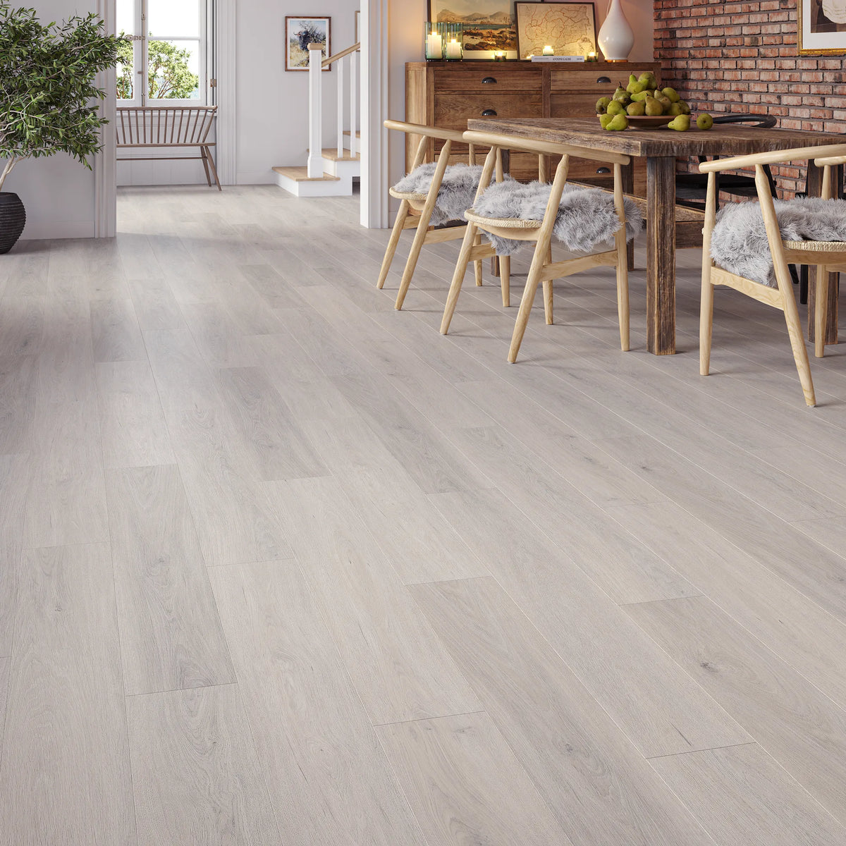 Abersoch Oak Straight Click Vinyl SPC