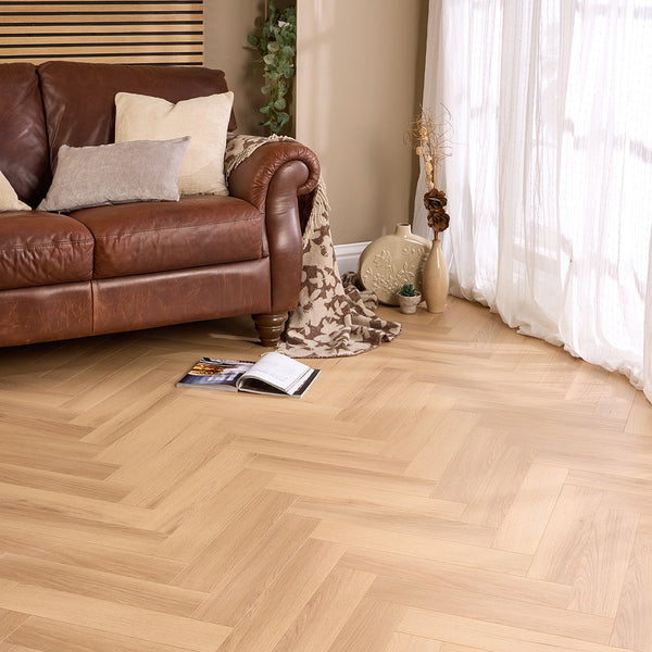 Tromso oak 12mm Herringbone Laminate