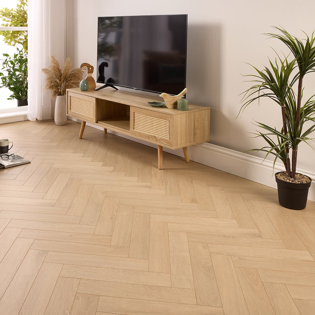 Viborg oak 12mm Herringbone Laminate