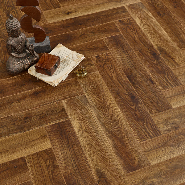 Burgen 12mm Herringbone Laminate