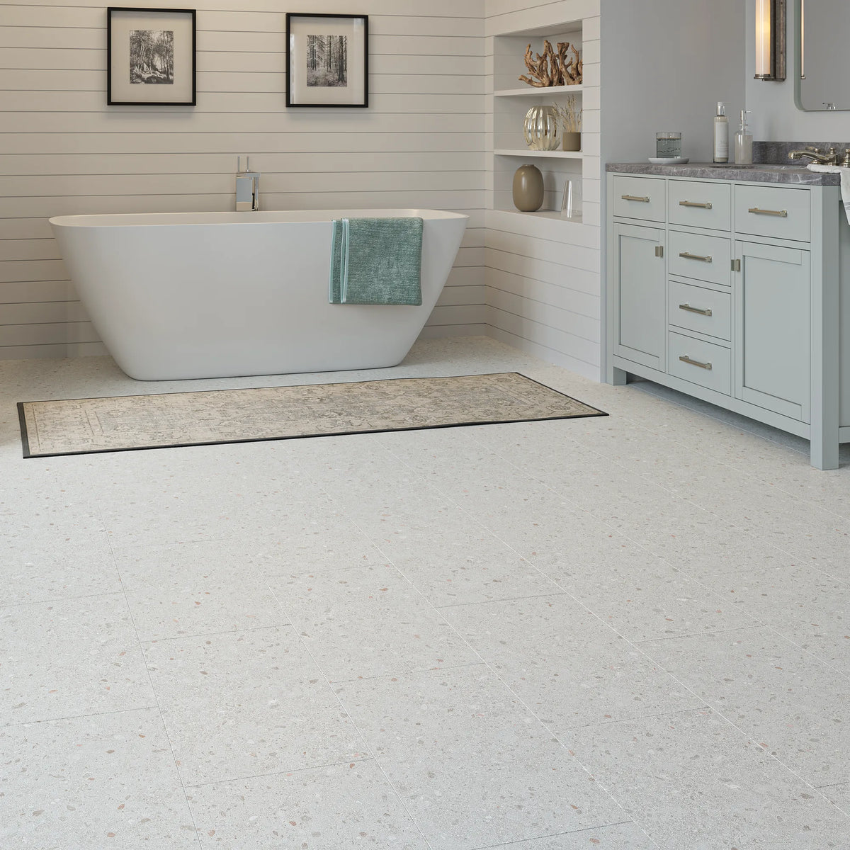 Pavilion Tile Effect Click Vinyl SPC