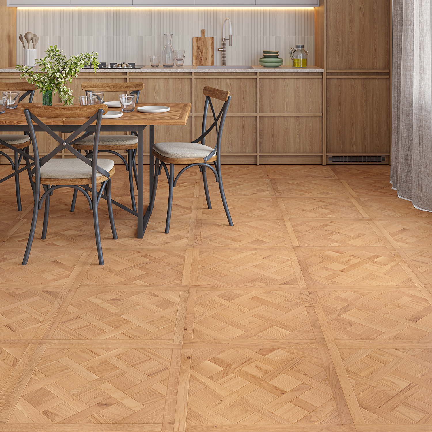Grace Oak Versaille Engineered