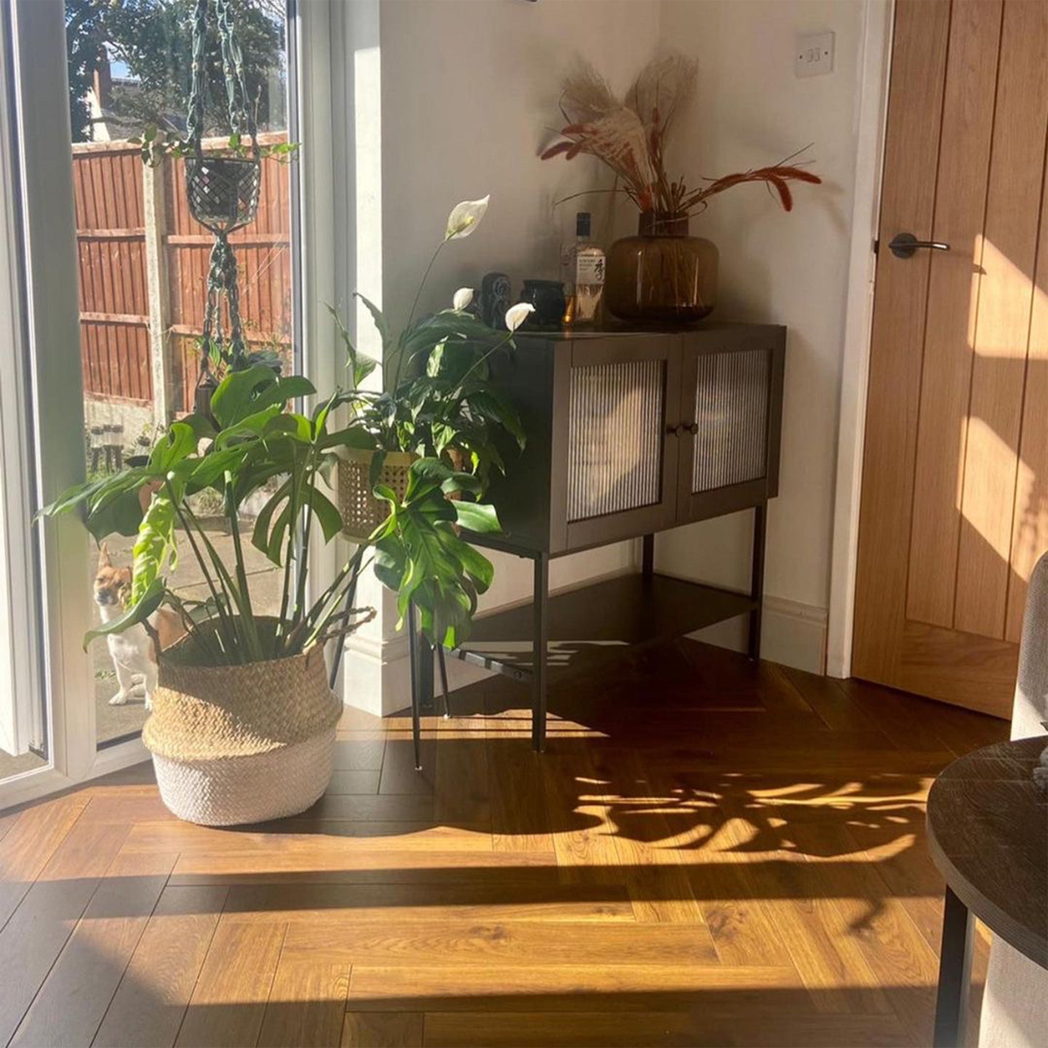 Chocolate Oak 12mm Herringbone Laminate