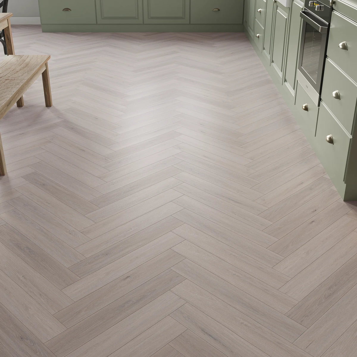 Aldeburgh Oak Herringbone Click Vinyl SPC