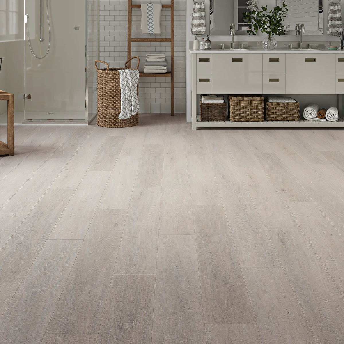 Padstow Oak Straight Click Vinyl SPC