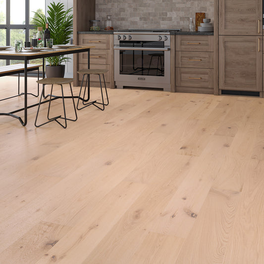 Dalby Oak Invisible Smooth Lacquered 14/3 x 190mm Straight Engineered