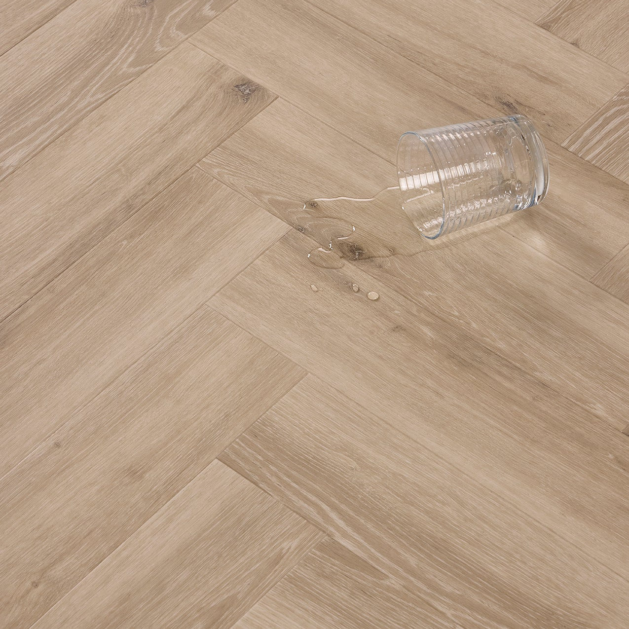 Mürren Oak Herringbone Glue Down LVT