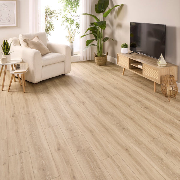 Mürren Oak Straight Glue Down LVT