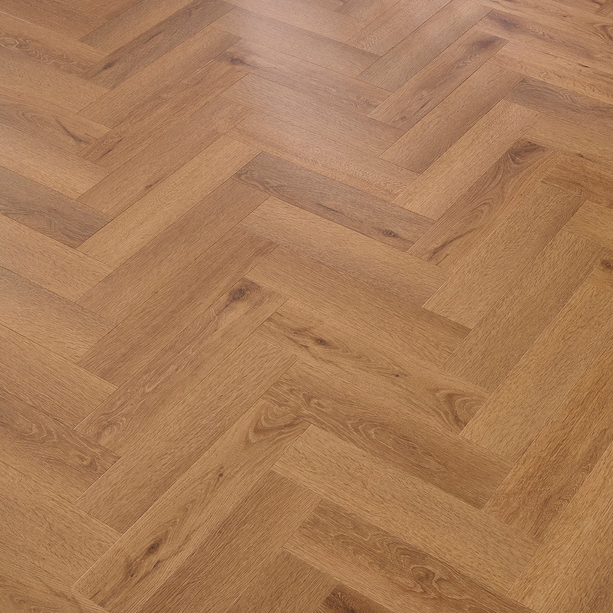 Davos Oak Herringbone Glue Down LVT