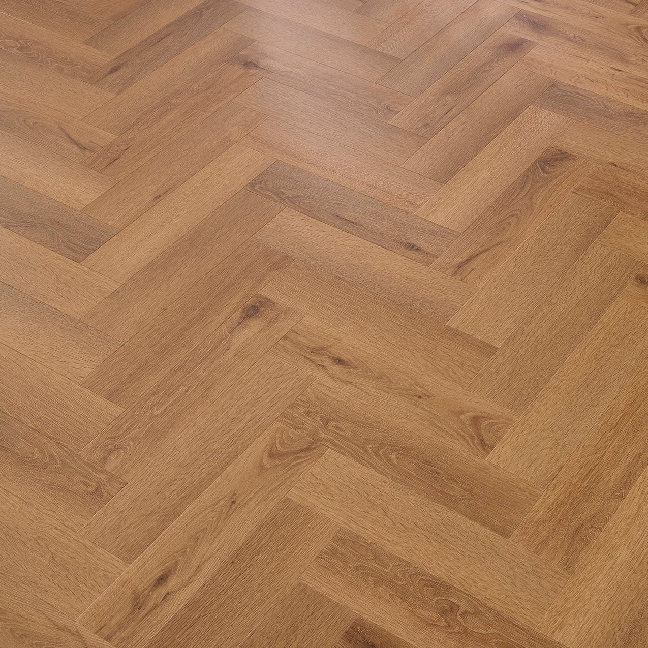 Davos Oak Herringbone Glue Down LVT