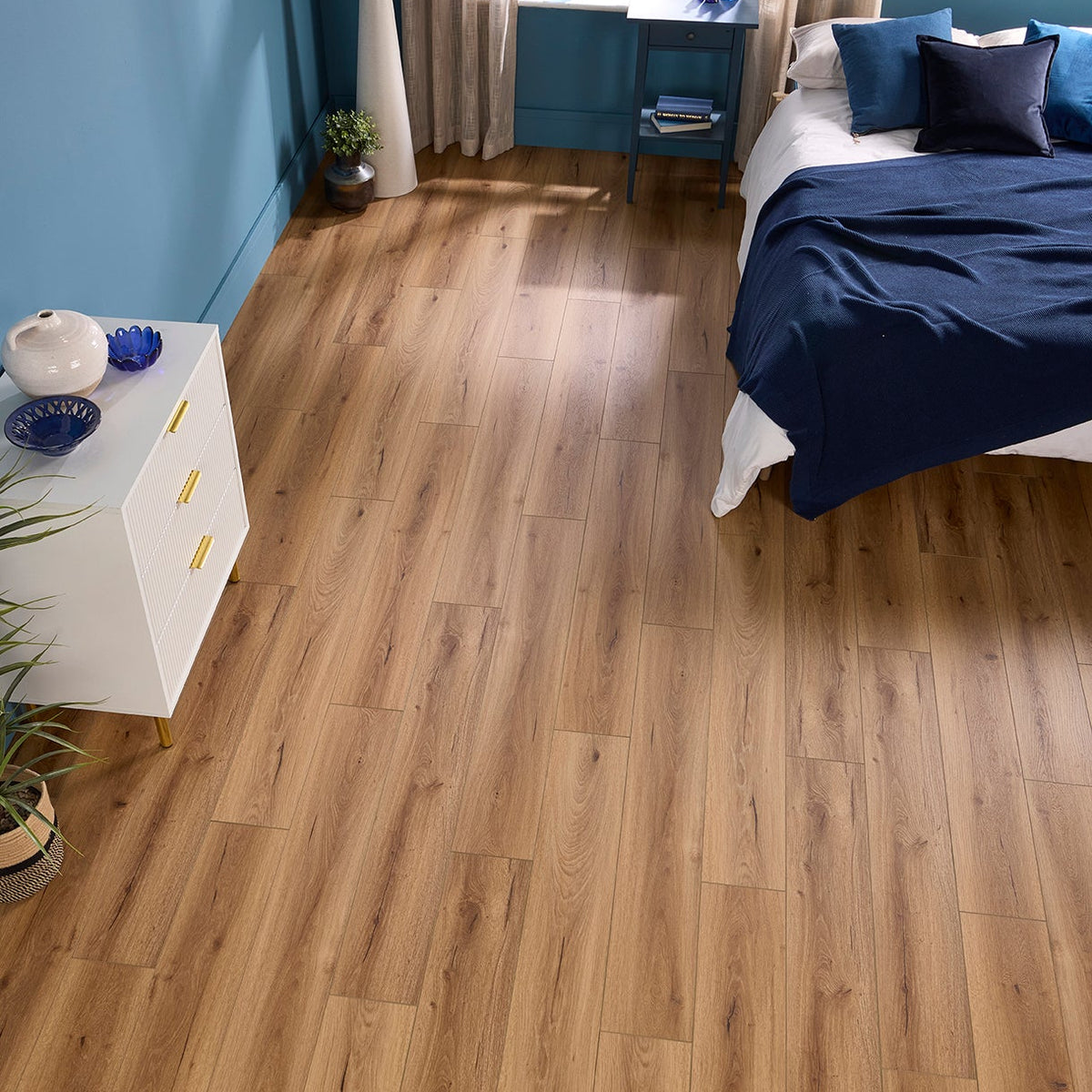 Chamonix Oak Straight Glue Down LVT