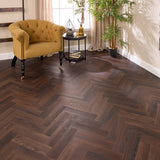 Gstaad Oak Herringbone Glue Down LVT