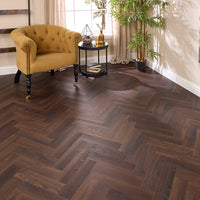 Gstaad Oak Herringbone Glue Down LVT