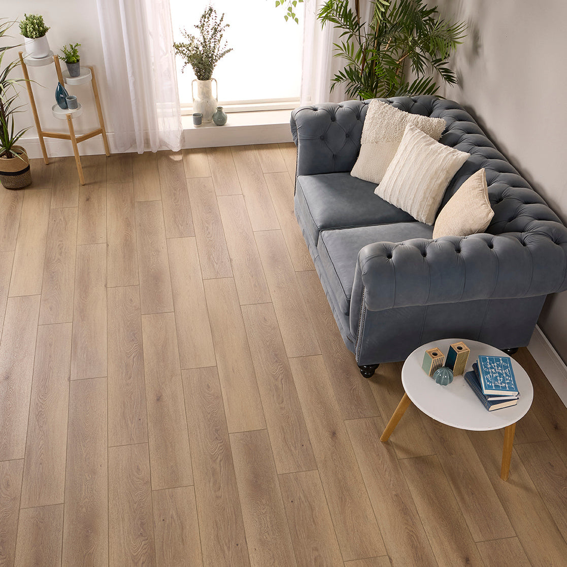Saanen Oak Straight Glue Down LVT