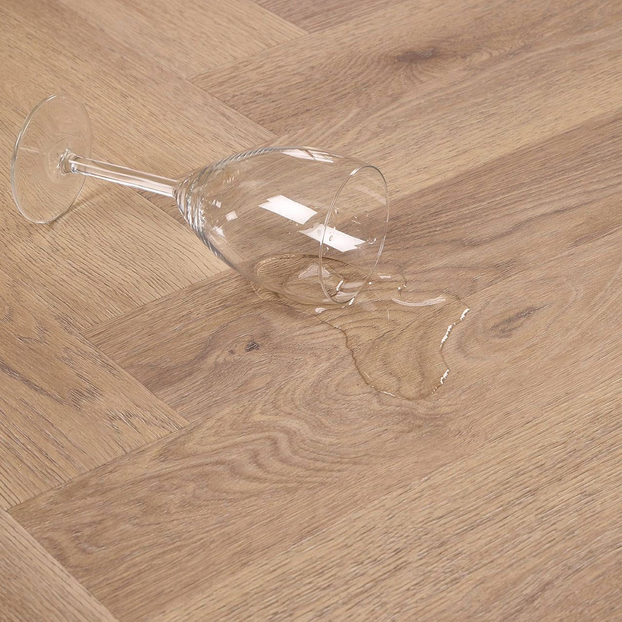 Vesenza Oak Herringbone Glue Down LVT