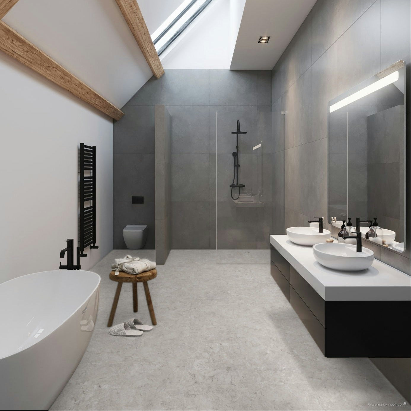 Falquon Stone Toscano Chiaro Tile Laminate