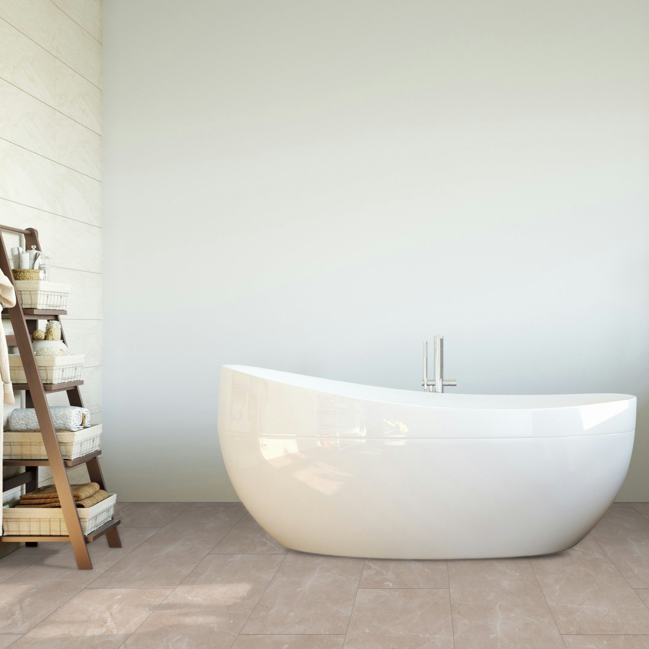 Falquon Stone Botticino Light Tile Laminate