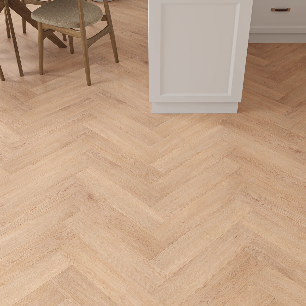 Langham Oak Herringbone Click Vinyl SPC