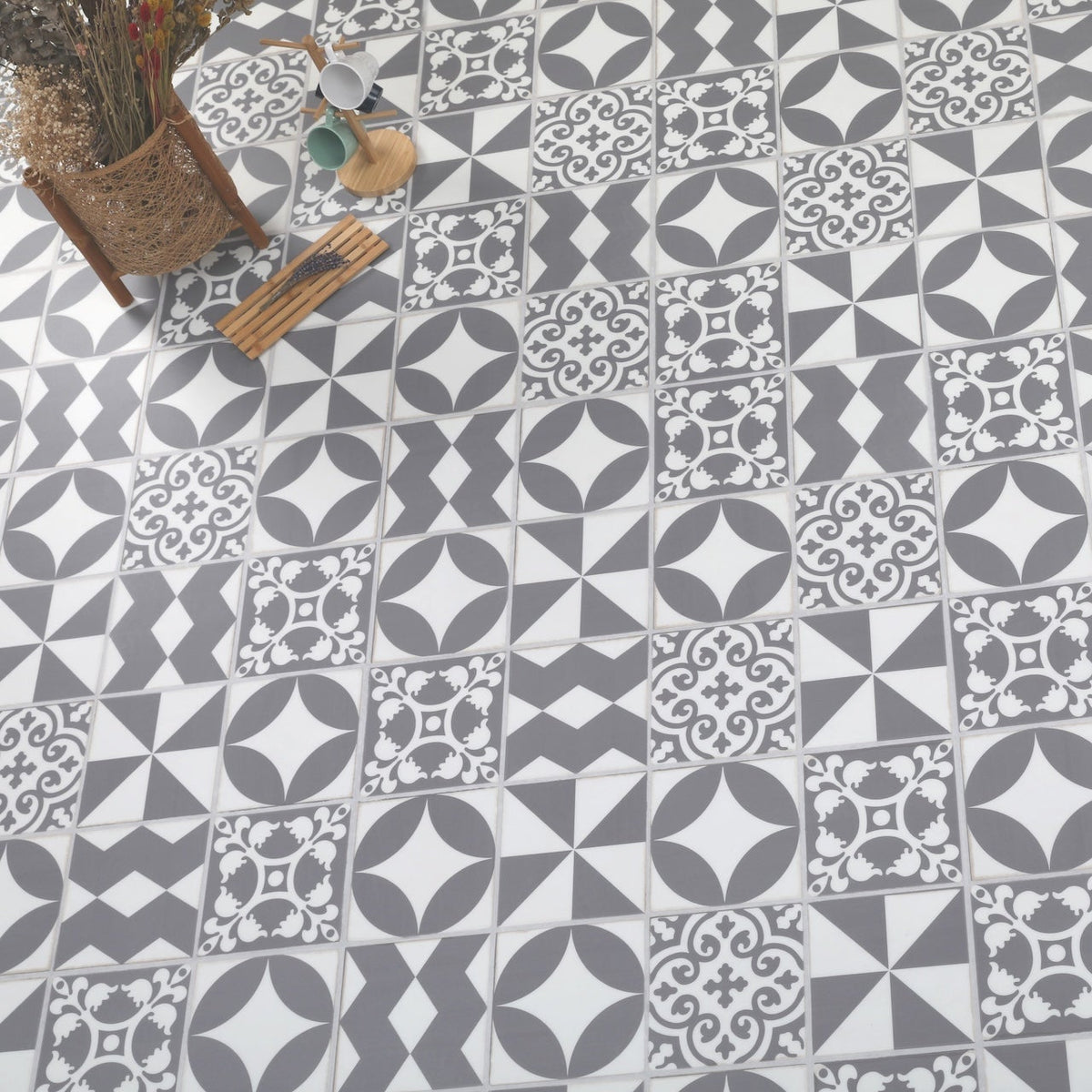 Indium Grey Glue Down LVT