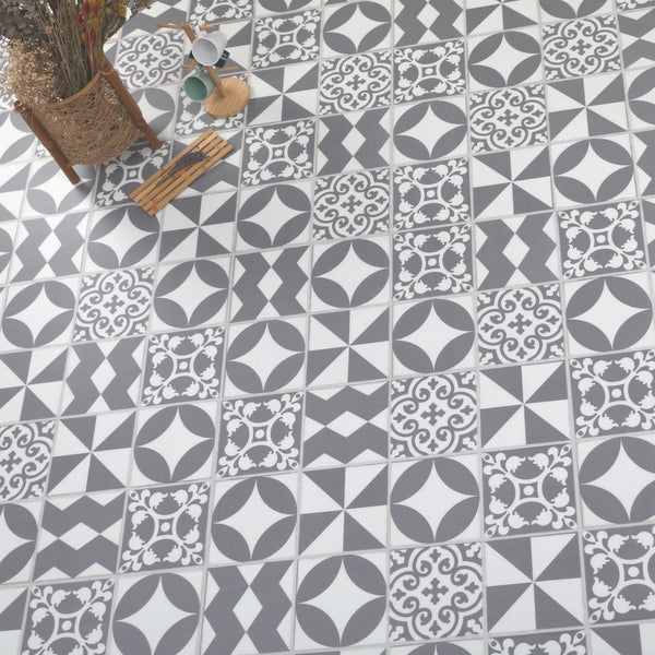 Indium Grey Glue Down LVT