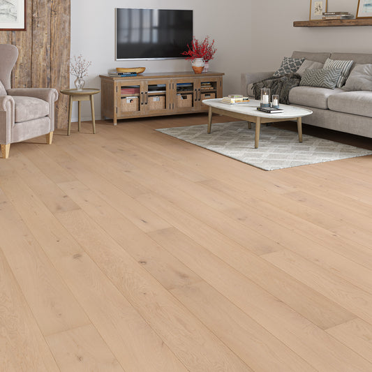Gisburn Oak Invisible Smooth Oiled 14/3 x 190mm Straight Engineered