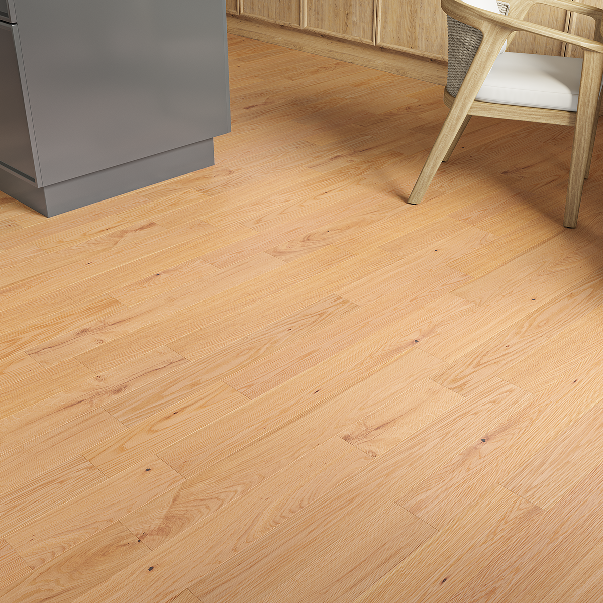 Evergreen Oak Straight Engineered