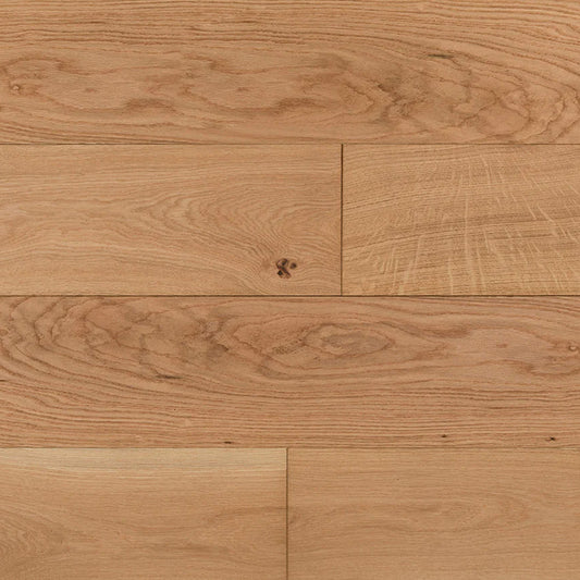 Hamsterley Oak Natural Brushed & Oiled 20/6 x 190mm Straight Engineered