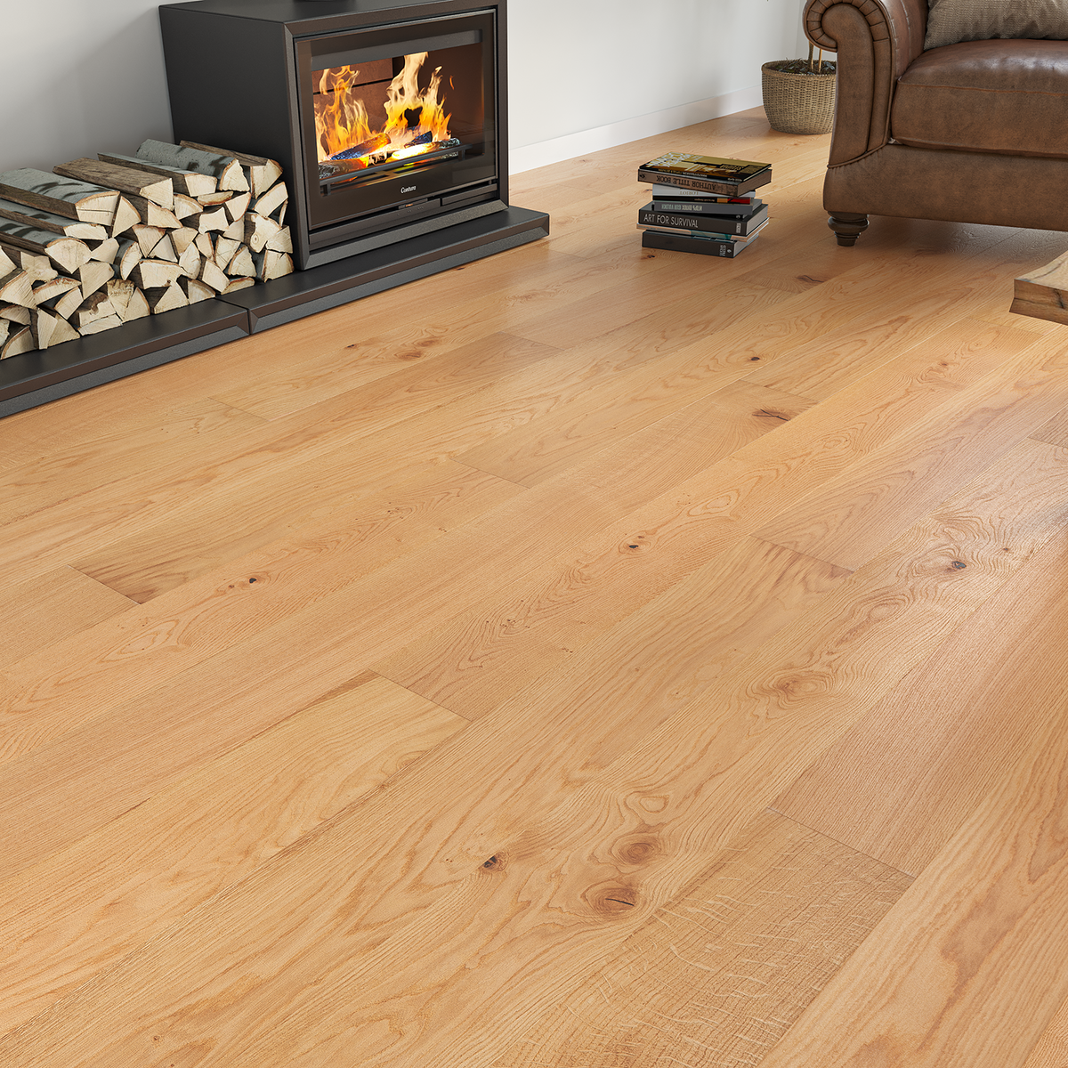 Forest Oak Straight Engineered