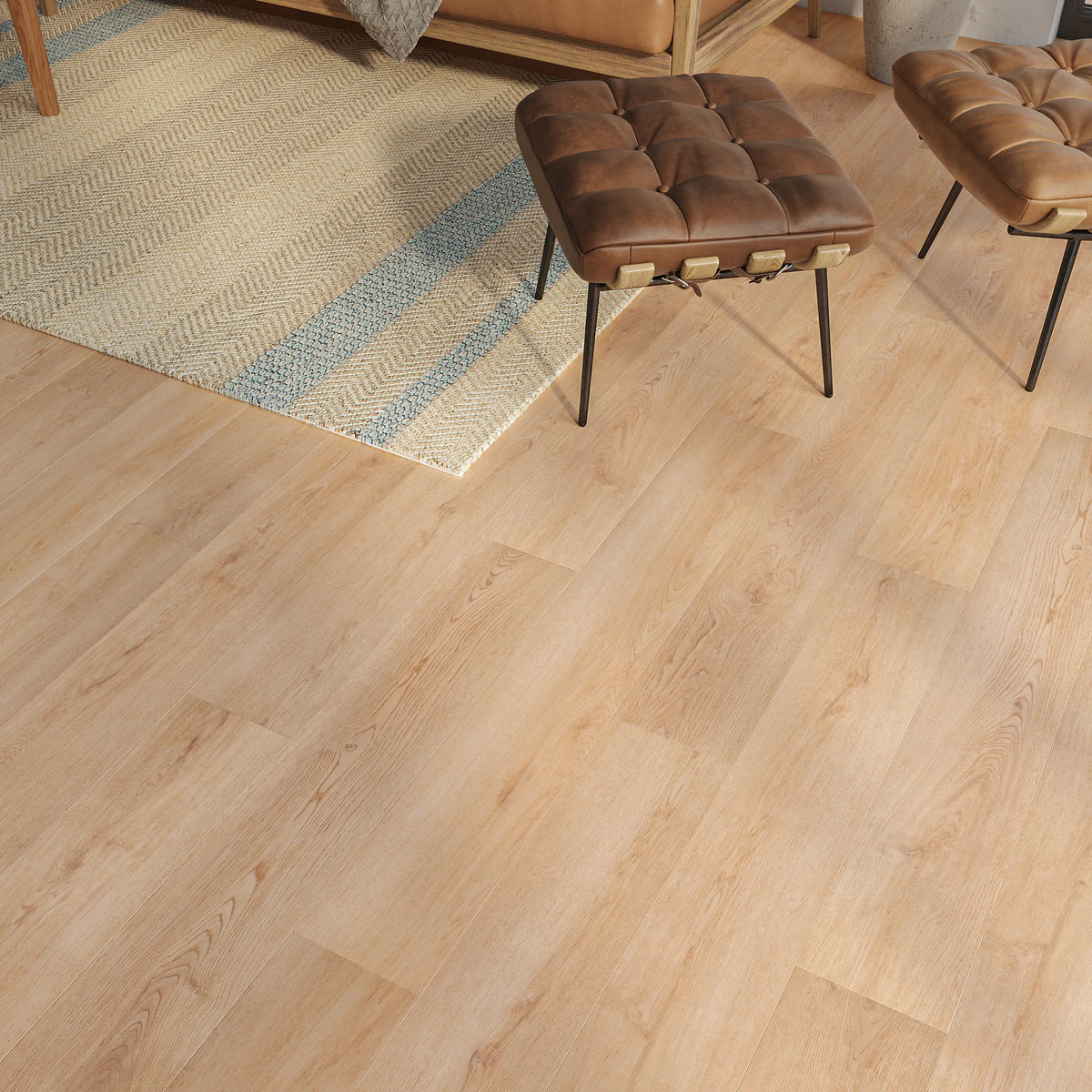 Pembroke Oak Straight Click Vinyl SPC