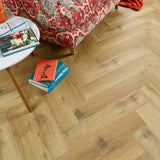 Light Oak Herringbone Click Vinyl SPC