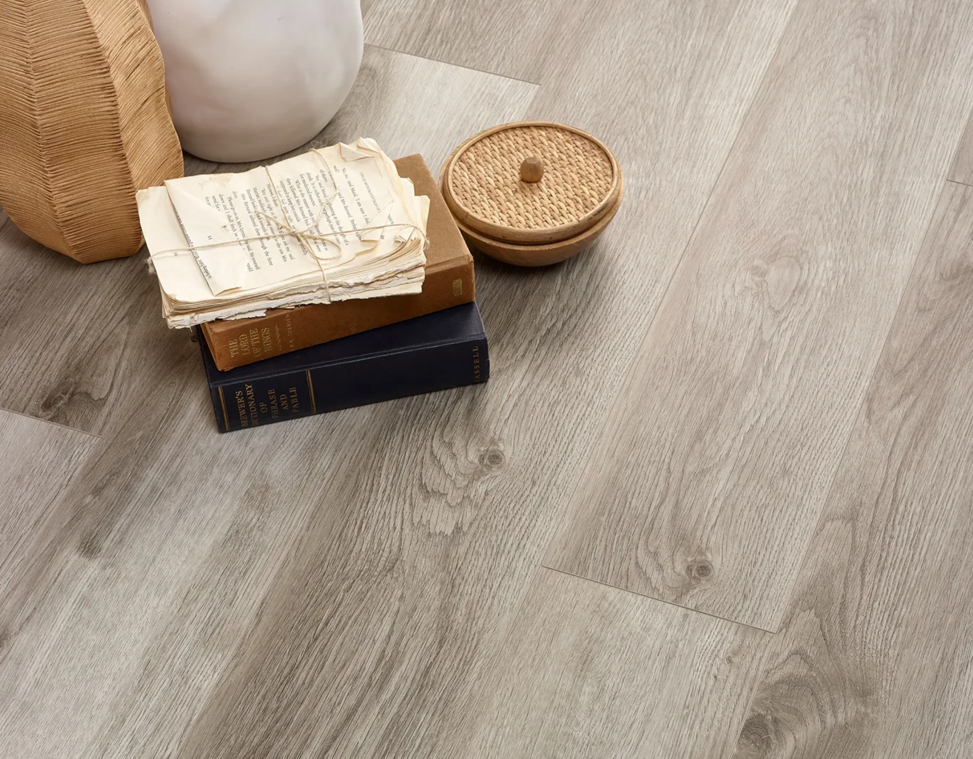 Hydro Loc Smoked Grey 6mm Straight Waterproof Click Vinyl