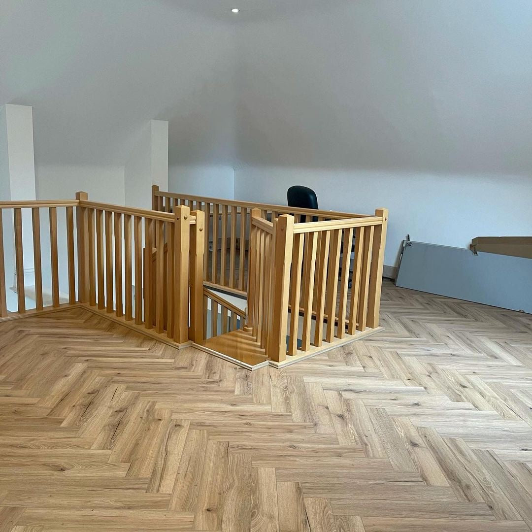 Ranch Oak 5mm Herringbone Waterproof Click Vinyl