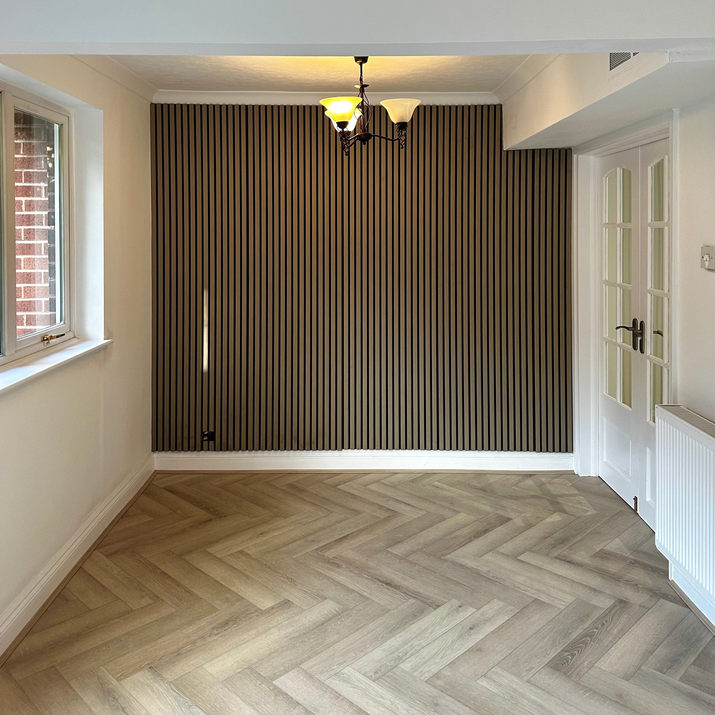 Hirame Oak Herringbone Waterproof Click Vinyl