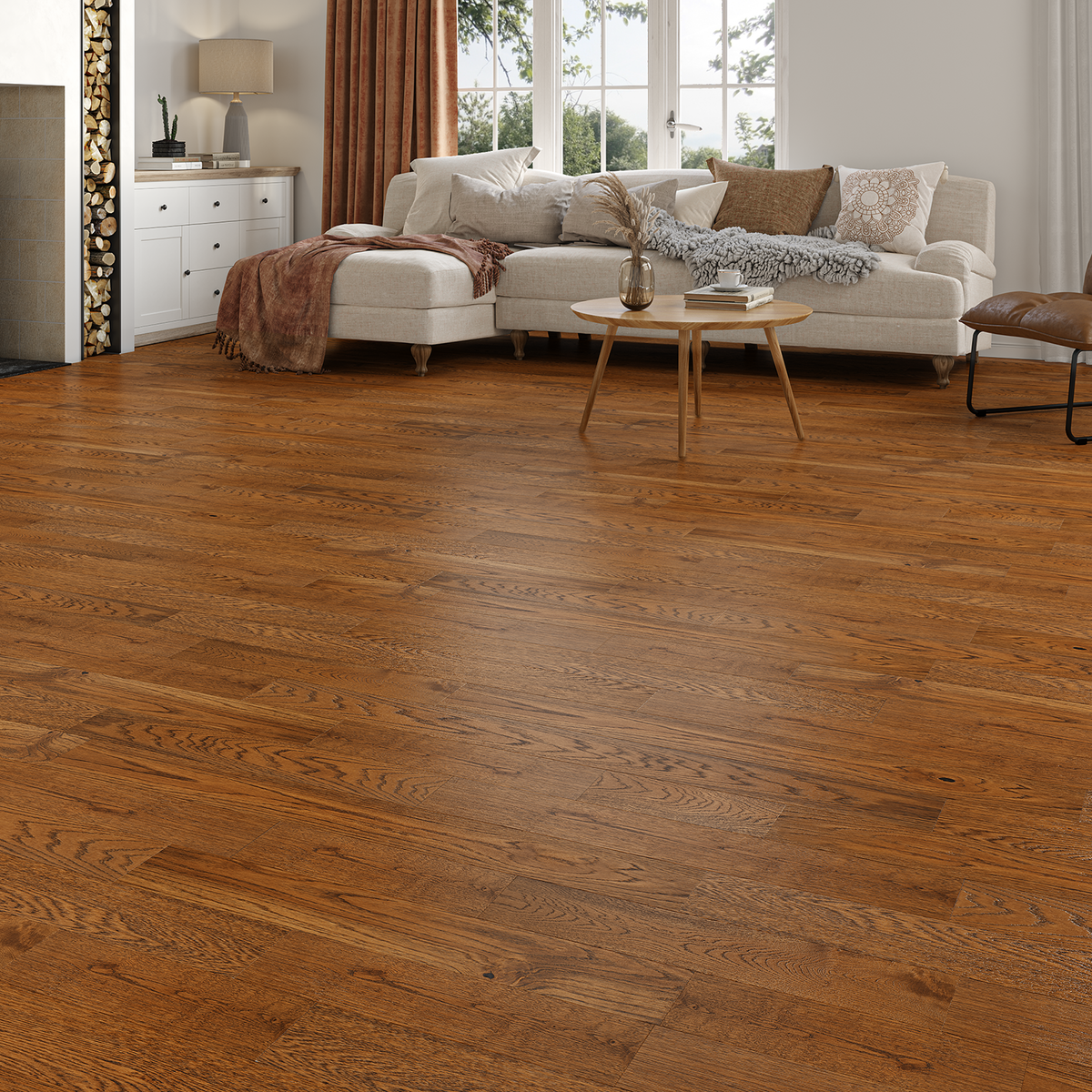 Cedar Oak Straight Engineered