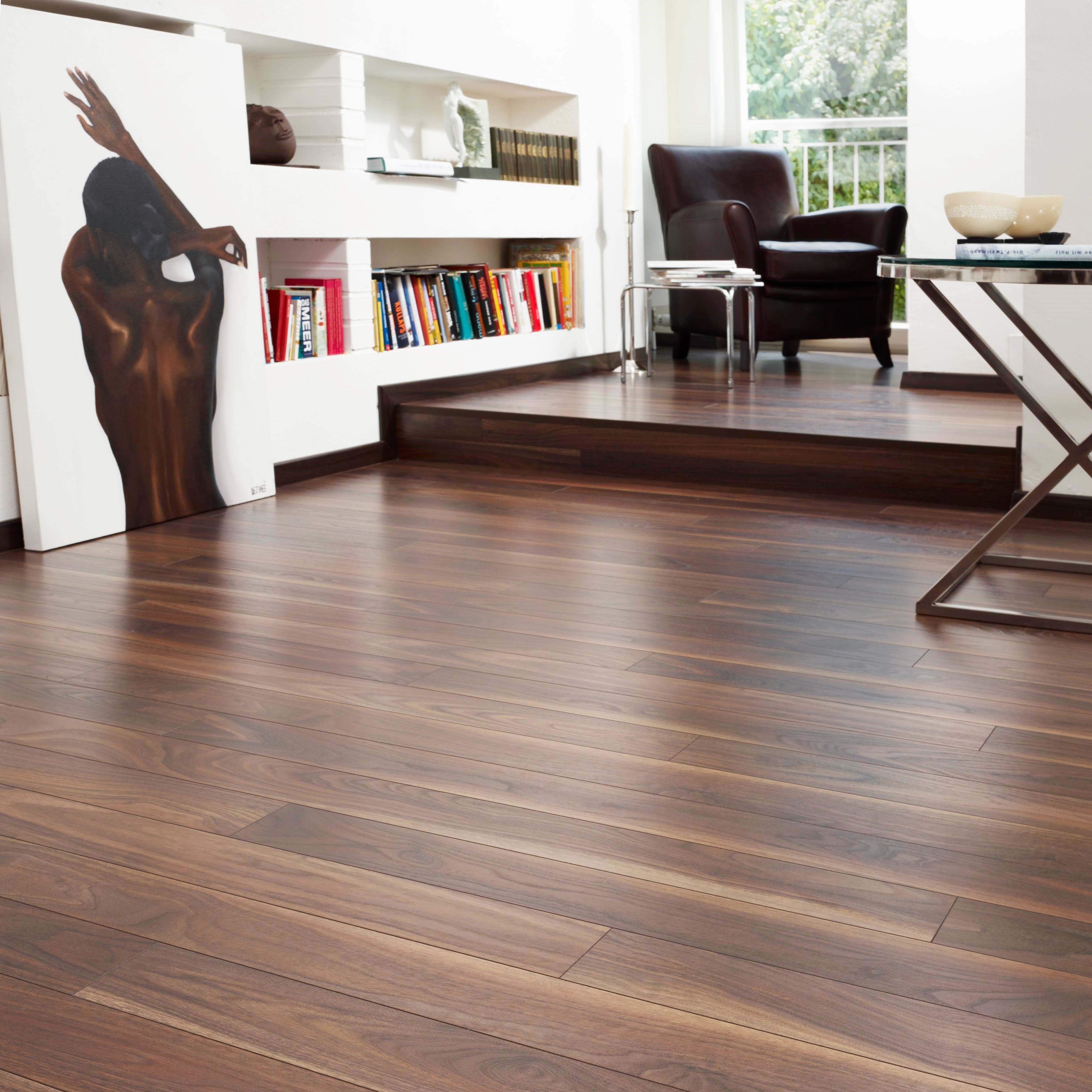 Dark Walnut 12mm Laminate