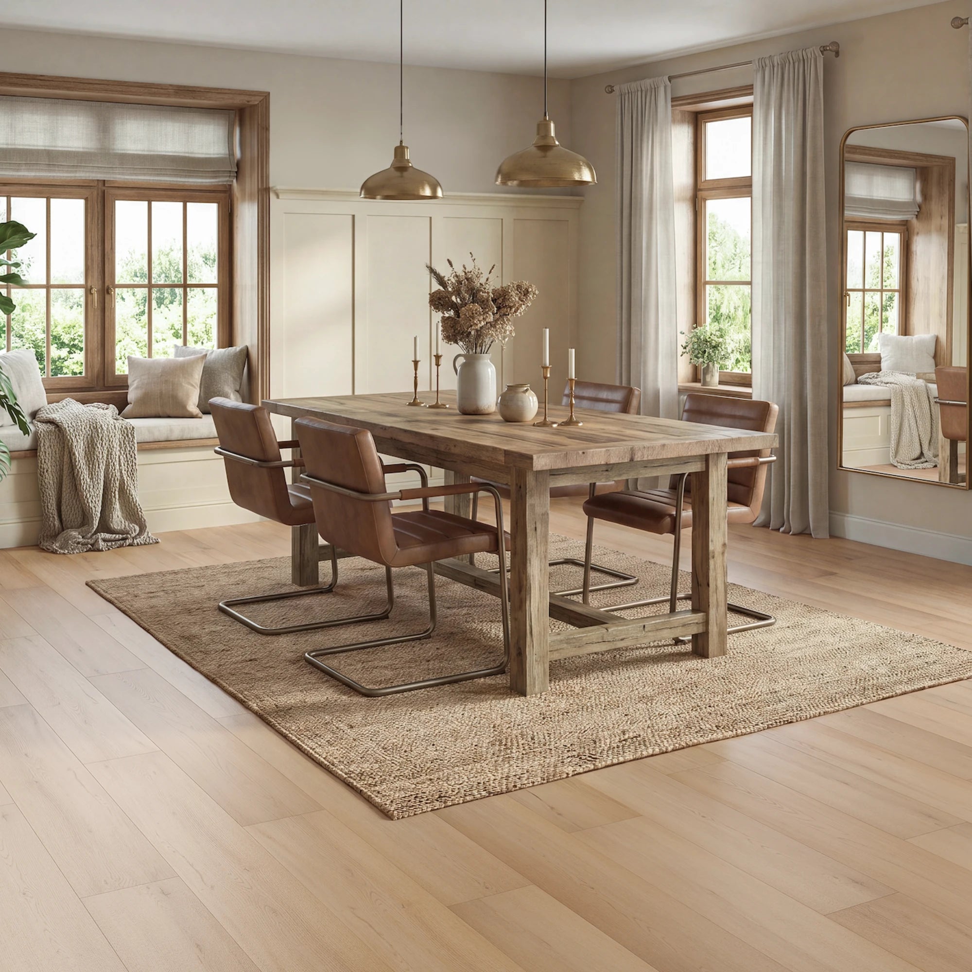 Soft Focus Straight Glue Down LVT