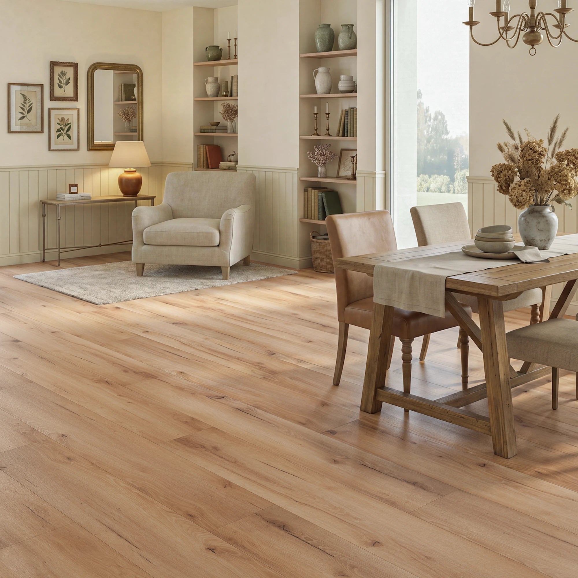 Sunday Best Straight Glue Down LVT